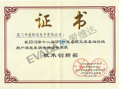 技術(shù)創(chuàng)新獎(jiǎng)